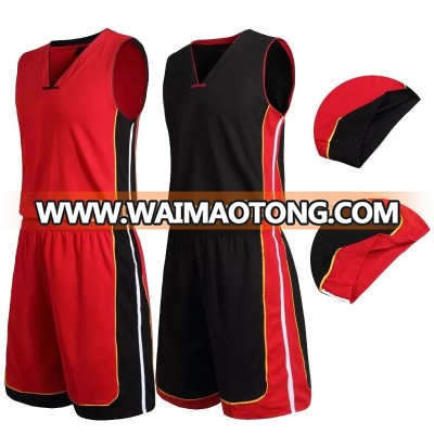 2017 Basketball Jersey Uniform,College Basketball Uniform Designs,Wholesale Reversible Basketball Uniforms